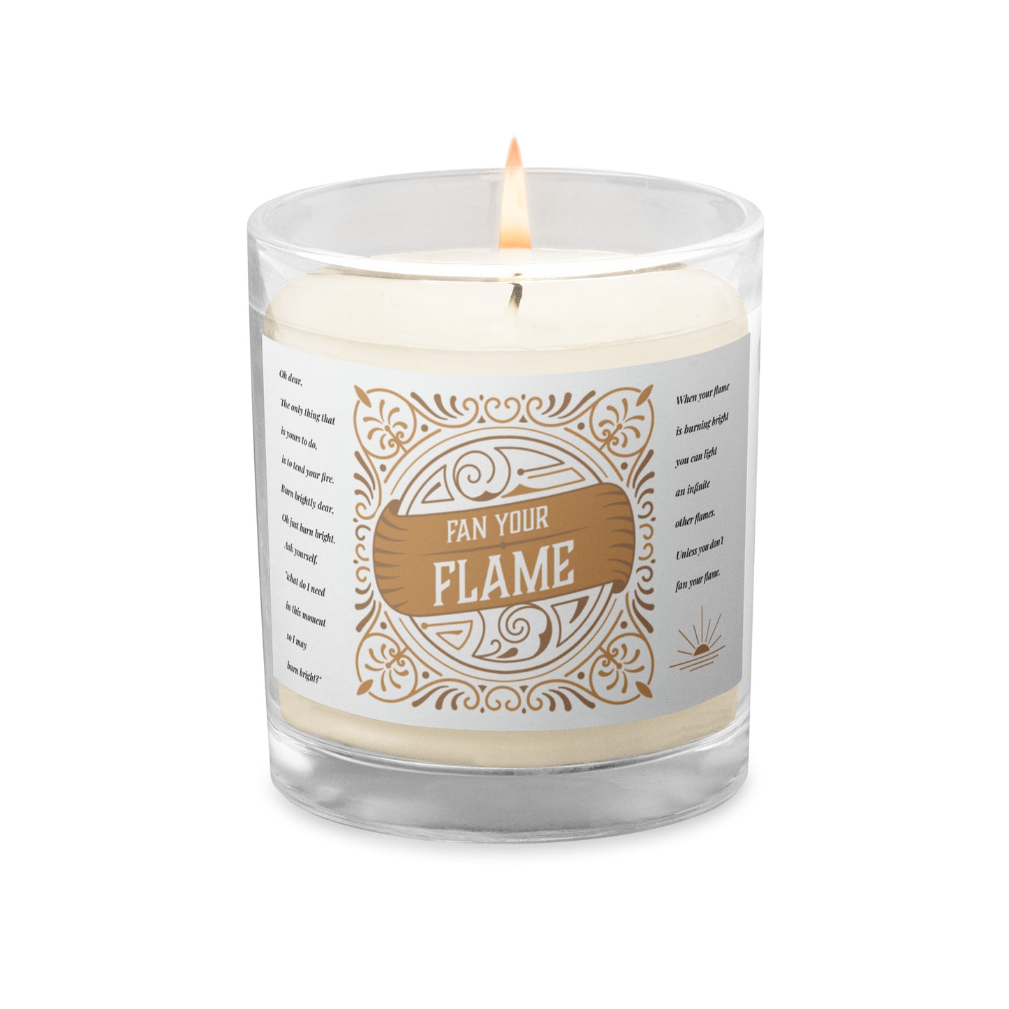 Fan Your Flame Candle