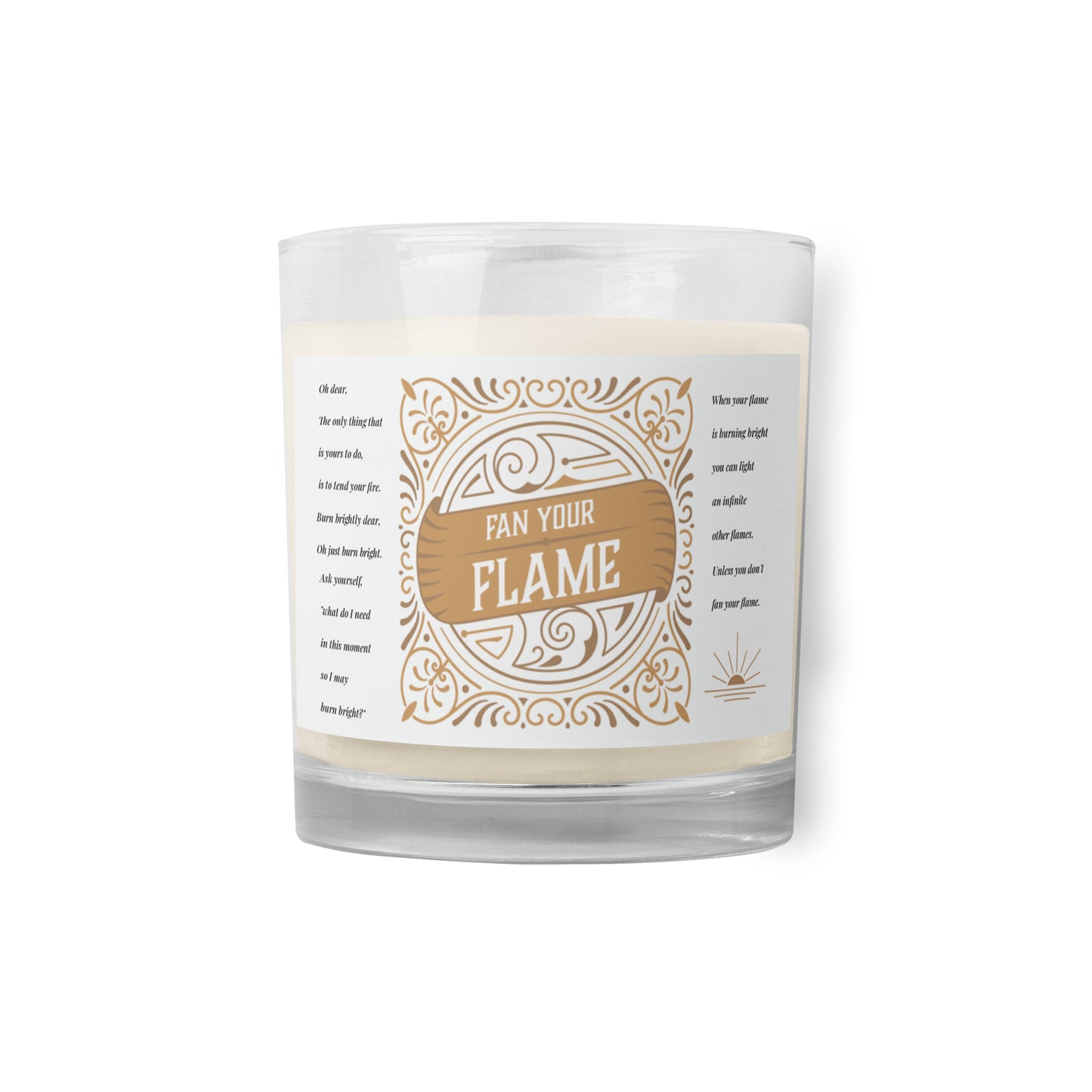 Fan Your Flame Candle