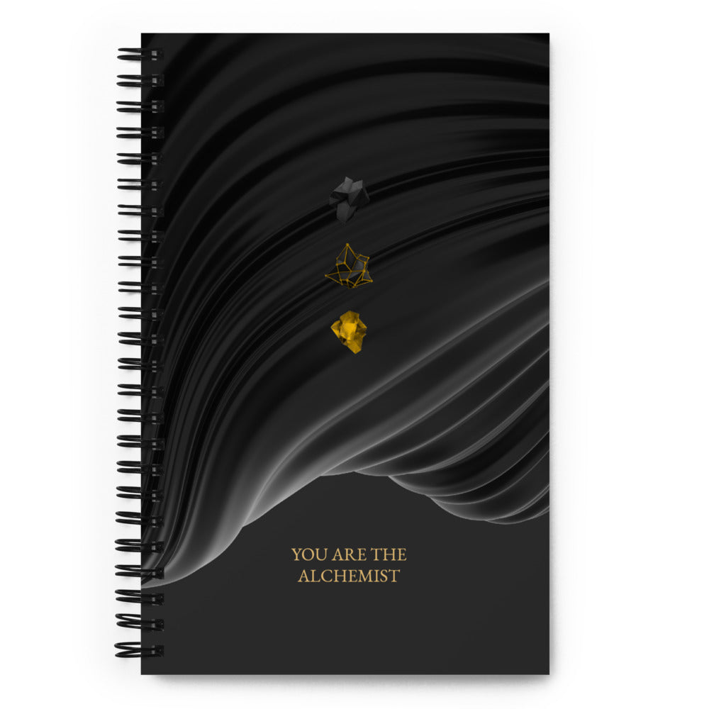 You Are The Alchemist Spiral notebook